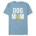 thumbnail image 1 of Disney Pluto Dog Mom - Short Sleeve Blended T-Shirt for Adults - Customized-Ocean Blue, 1 of 5