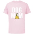 thumbnail image 1 of Disney Pluto Dog Mom - Short Sleeve Cotton T-Shirt for Adults - Customized-Soft Pink, 1 of 5