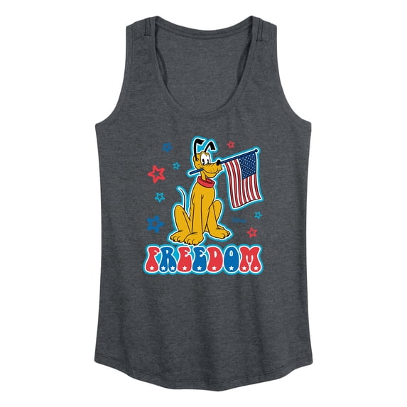 Disney - Pluto Freedom - Women's Racerback Tank Top