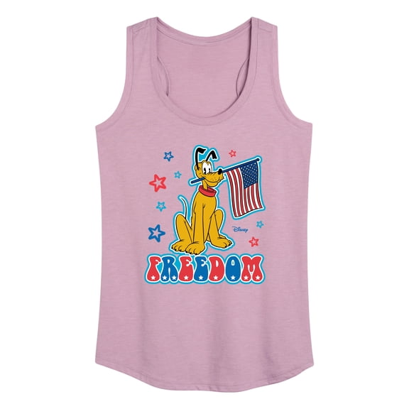 Disney - Pluto Freedom - Women's Racerback Tank Top