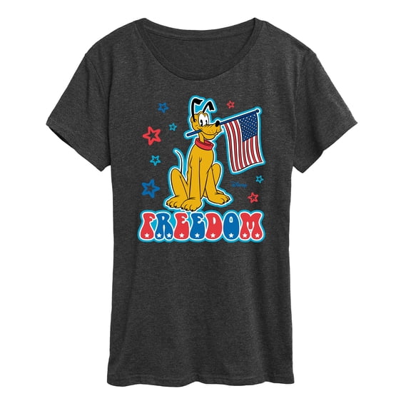 Disney - Pluto Freedom - Women's Short Sleeve Graphic T-Shirt