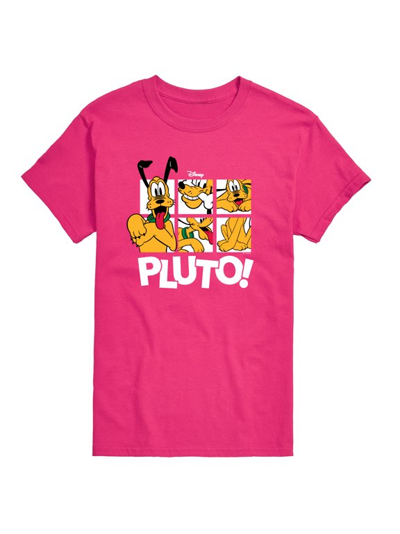 - Pluto Grid Men's Short Sleeve Graphic T-Shirt