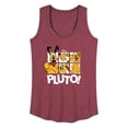 thumbnail image 1 of Disney - Pluto Grid Graphic Racerback Tank, 1 of 3