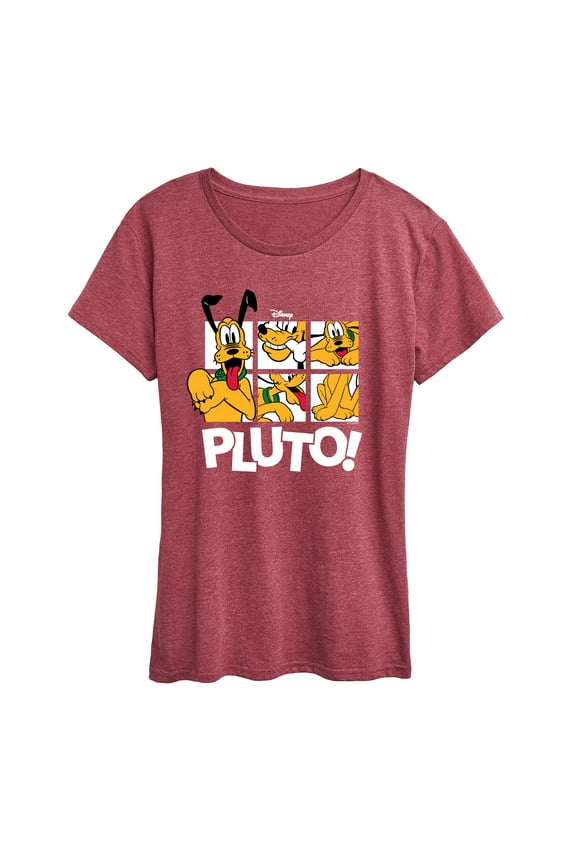 - Pluto Grid - Women's Short Sleeve Graphic T-Shirt