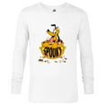 thumbnail image 1 of Disney Pluto Happy Halloween Spooky Cauldron with Candy - Long Sleeve T-Shirt for Men - Customized-White, 1 of 5