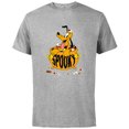 thumbnail image 1 of Disney Pluto Happy Halloween Spooky Cauldron with Candy - Short Sleeve Cotton T-Shirt for Adults - Customized-Athletic Heather, 1 of 5
