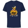 thumbnail image 1 of Disney Pluto Happy Halloween Spooky Cauldron with Candy - Short Sleeve Cotton T-Shirt for Adults - Customized-Athletic Navy, 1 of 5