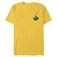 thumbnail image 1 of Disney Pluto Holiday Christmas Tree Costume Corner Art - Short Sleeve Blended T-Shirt for Adults - Customized-Yellow, 1 of 5