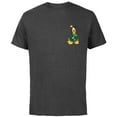 thumbnail image 1 of Disney Pluto Holiday Christmas Tree Costume Corner Art - Short Sleeve Cotton T-Shirt for Adults - Customized-Charcoal, 1 of 5