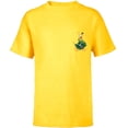 thumbnail image 1 of Disney Pluto Holiday Christmas Tree Costume Corner Art - Short Sleeve T-Shirt for Kids - Customized-Yellow, 1 of 5