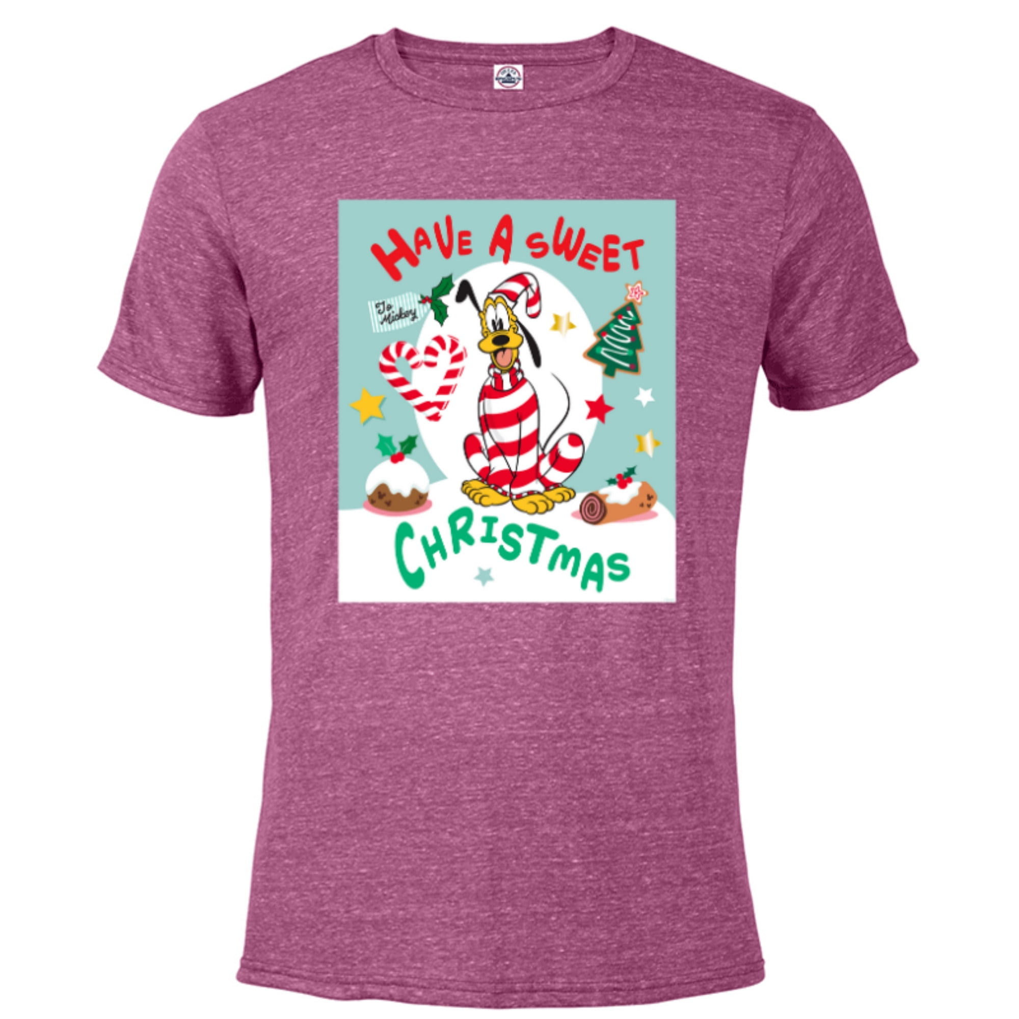 Disney Pluto Holiday Costume Have a Sweet Christmas Short Sleeve