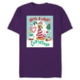 thumbnail image 1 of Disney Pluto Holiday Costume Have a Sweet Christmas - Short Sleeve Blended T-Shirt for Adults - Customized-Purple, 1 of 5