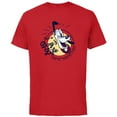 thumbnail image 1 of Disney Pluto It’s a Dog’s Life Retro Vintage - Short Sleeve Cotton T-Shirt for Adults - Customized-Red, 1 of 5