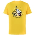 thumbnail image 1 of Disney Pluto It’s a Dog’s Life Retro Vintage - Short Sleeve Cotton T-Shirt for Adults - Customized-Yellow, 1 of 5
