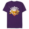 thumbnail image 1 of Disney Pluto Looking for a Treat Jack-O'-Lantern Halloween - Short Sleeve Blended T-Shirt for Adults - Customized-Purple, 1 of 5