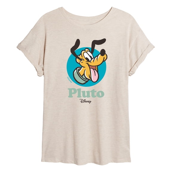 Disney - Pluto - Man's Best Friend - Women's Oversized T-Shirt