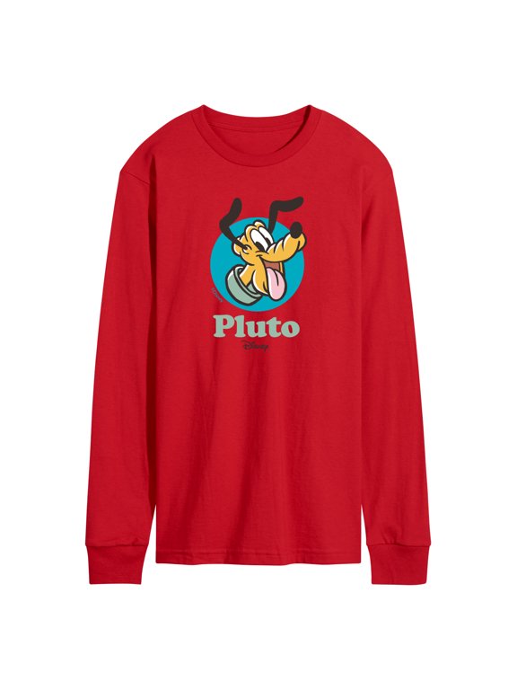 - Pluto Men's Long Sleeve Graphic T-Shirt