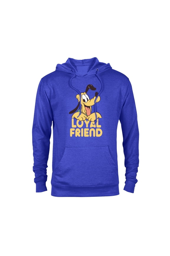 Pluto Mickey Mouse’s Dog Pal Loyal Friend - Pullover Hoodie for Adults - Customized-Royal