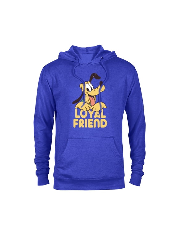 Pluto Mickey Mouse’s Dog Pal Loyal Friend - Pullover Hoodie for Adults - Customized-Royal