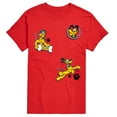 thumbnail image 1 of Disney - Pluto Paw Prints And Bone - Men's Short Sleeve Graphic T-Shirt, 1 of 4