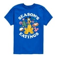 thumbnail image 1 of Disney - Pluto Seasons Eatings Christmas - Toddler & Youth Short Sleeve Graphic T-Shirt, 1 of 4