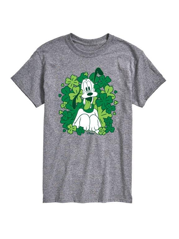 - Pluto Shamrocks Men's Short Sleeve Graphic T-Shirt