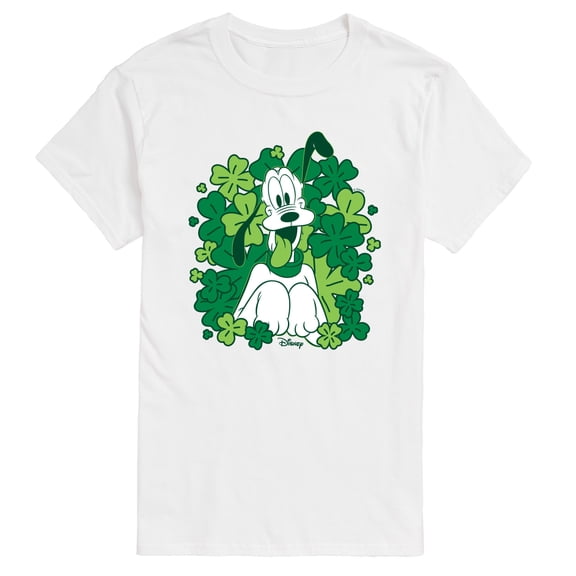 Disney - Pluto Shamrocks - Men's Short Sleeve Graphic T-Shirt