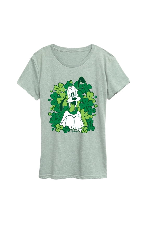 - Pluto Shamrocks - Women's Short Sleeve Graphic T-Shirt