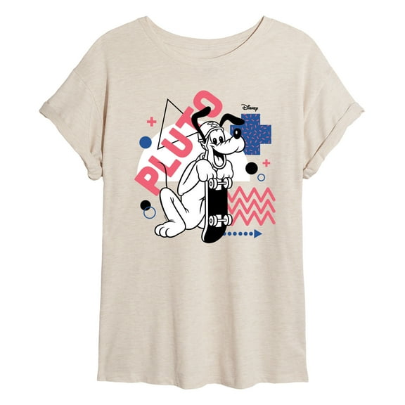 Disney - Pluto Sk8 - Women's Oversized T-Shirt