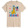 thumbnail image 1 of Disney - Pluto USA Flag - Men's Short Sleeve Graphic T-Shirt, 1 of 5