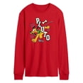 thumbnail image 1 of Disney - Pluto Varsity - Men's Long Sleeve Graphic T-Shirt, 1 of 3