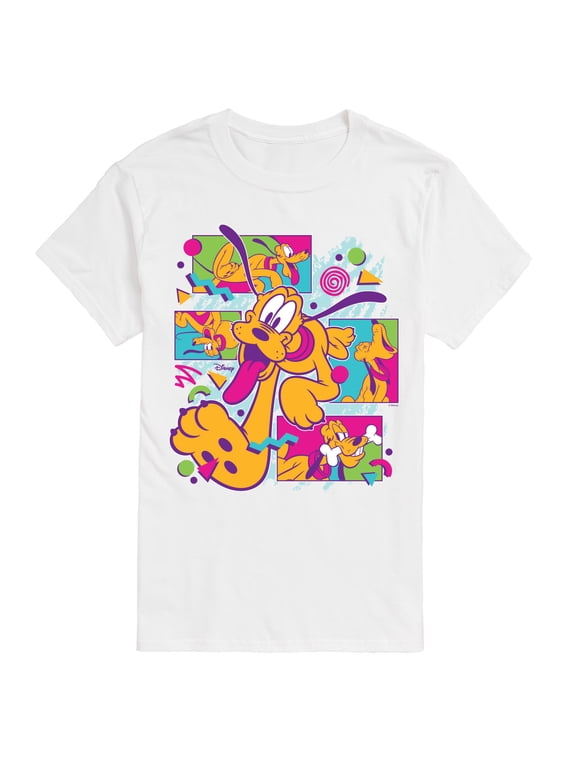 - Pluto Vintage Men's Short Sleeve Graphic T-Shirt