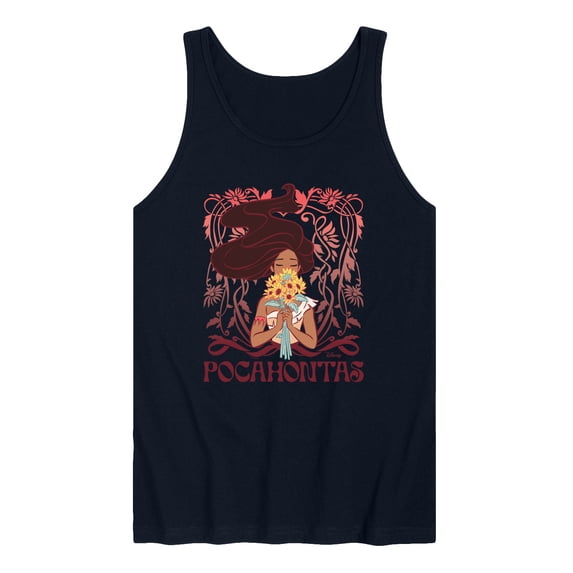 Disney - Pocahontas Art Nouveau Men's Graphic Tank Top