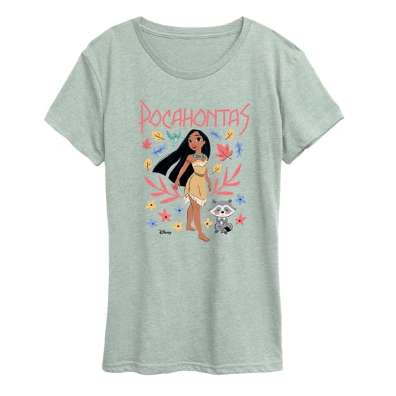 Disney - Pocahontas Nature - Women's Short Sleeve Graphic T-Shirt
