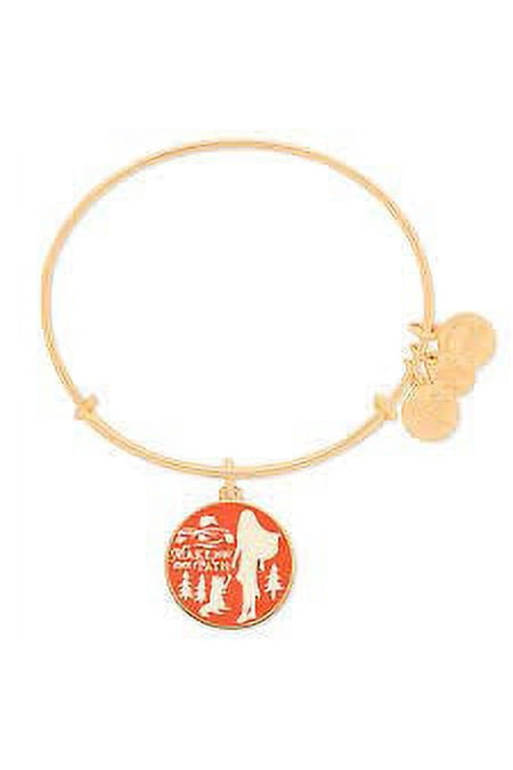 Disney Pocahontas Orange Make Your own Path Bangle (gold)