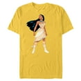 thumbnail image 1 of Disney Pocahontas T-Shirt- Short Sleeve Blended T-Shirt for Adults - Customized-Putty Snow Heather, 1 of 5