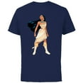 thumbnail image 1 of Disney Pocahontas T-Shirt - Short Sleeve Cotton T-Shirt for Adults - Customized-Navy, 1 of 5