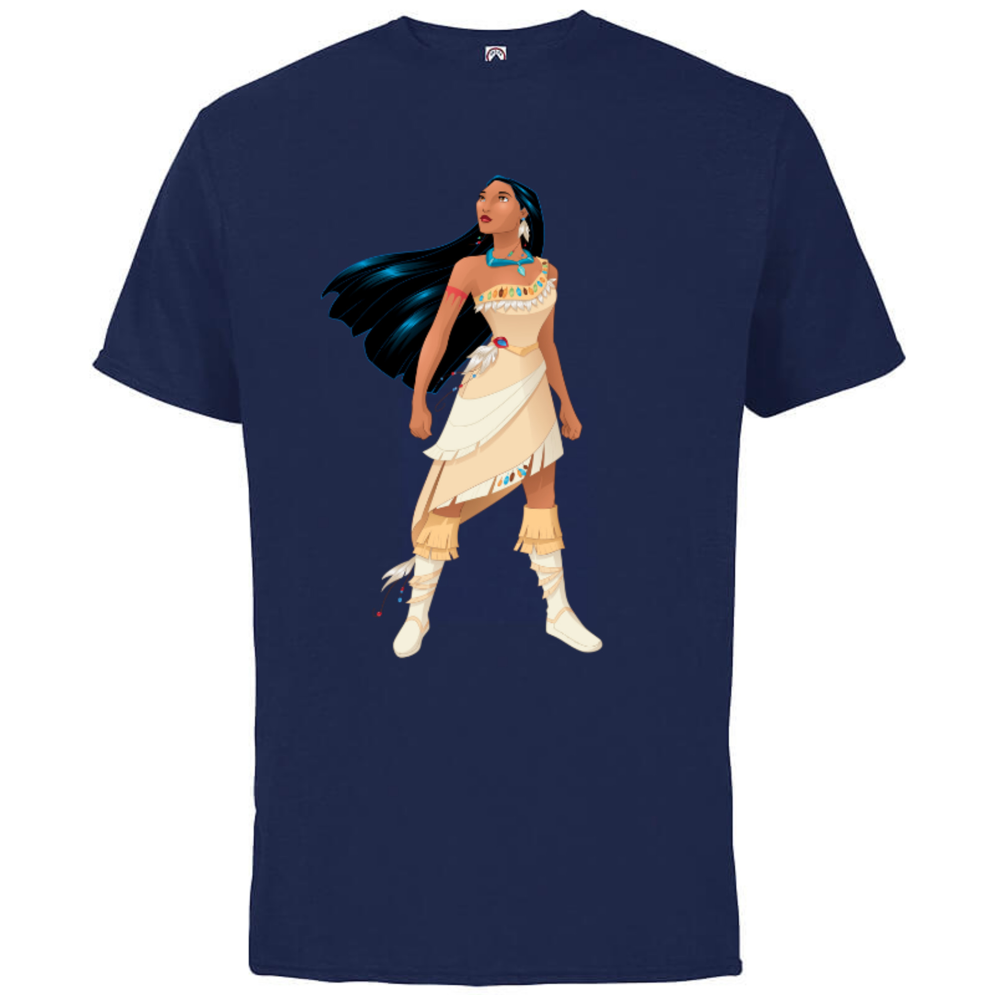 disney-pocahontas-t-shirt-short-sleeve-cotton-t-shirt-for-adults