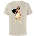 thumbnail image 1 of Disney Pocahontas T-Shirt - Short Sleeve Cotton T-Shirt for Adults - Customized-Natural, 1 of 5