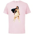 thumbnail image 1 of Disney Pocahontas T-Shirt - Short Sleeve Cotton T-Shirt for Adults - Customized-Soft Pink, 1 of 5