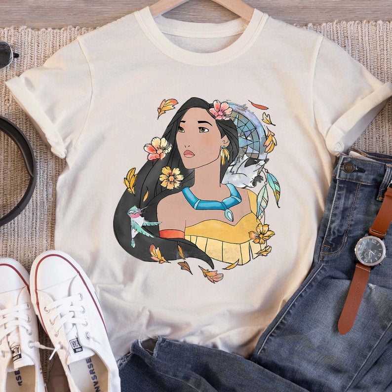 Vintage Disney deals Pocahontas shirt