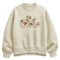 thumbnail image 1 of Disney - Pooh And Friends - Ladies Oversized Fleece Crew Sweatshirt, 1 of 3