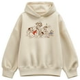thumbnail image 1 of Disney - Pooh And Friends - Ladies Oversized Fleece Hoodie Sweatshirt, 1 of 3