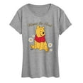 thumbnail image 1 of Disney - Pooh Sits - Women's Short Sleeve Graphic T-Shirt, 1 of 4