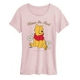 thumbnail image 1 of Disney - Pooh Sits - Women's Short Sleeve Graphic T-Shirt, 1 of 3