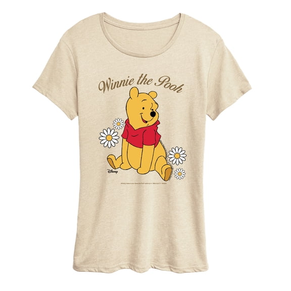 Disney - Pooh Sits - Women's Short Sleeve Graphic T-Shirt