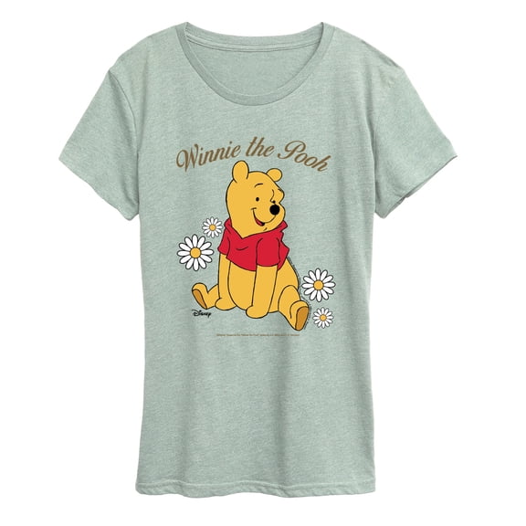 Disney - Pooh Sits - Women's Short Sleeve Graphic T-Shirt