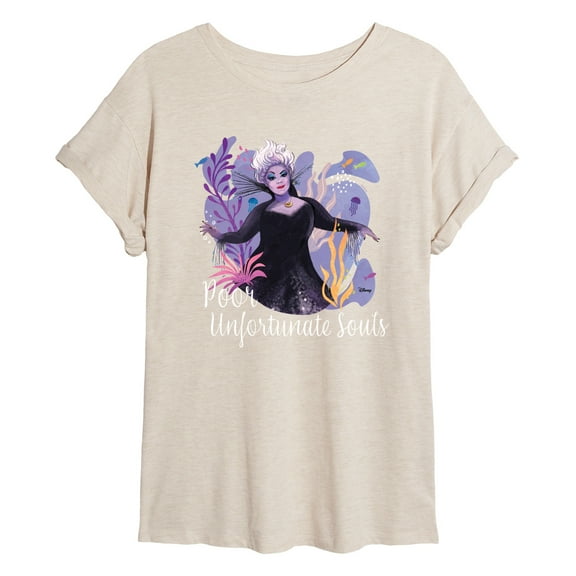 Disney - Poor Unfortunate Soul - Juniors Ideal Flowy Muscle T-Shirt