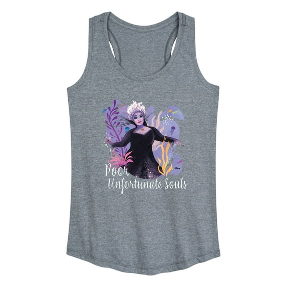 Disney - Poor Unfortunate Soul - Ladies Racerback Tank