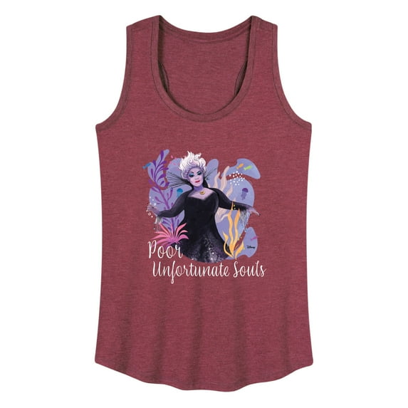 Disney - Poor Unfortunate Soul - Ladies Racerback Tank